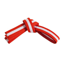 Load image into Gallery viewer, Martial Arts Belt with Base Colour and White Stripe