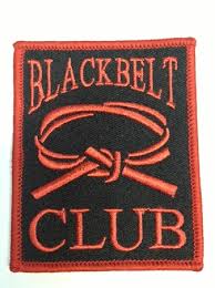 Black Belt Club Badges (Red)