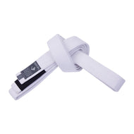Brazilian Jiu Jitsu belt in white. We ship anywhere in the South Pacific.