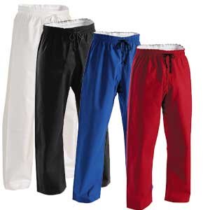 Super Middleweight Martial Arts pants w elastic waist (10oz brushed cotton)