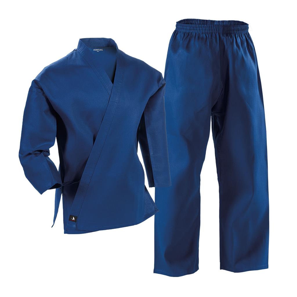 Blue cross over uniform - polyester/cotton with drawstring pant