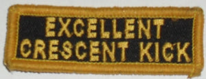 Excellent Crescent Kick Badge