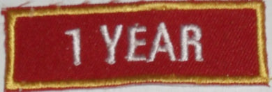 Recognition Badge - 1 Year