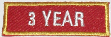 Recognition Badge - 3 Year