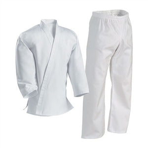 White Cross-Over Martial Arts Uniform