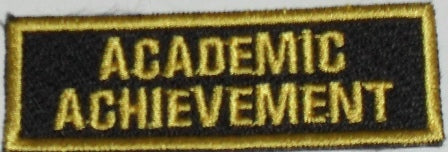 martial arts academic achievement badge