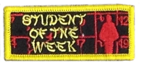 STUDENT OF THE WEEK BADGES